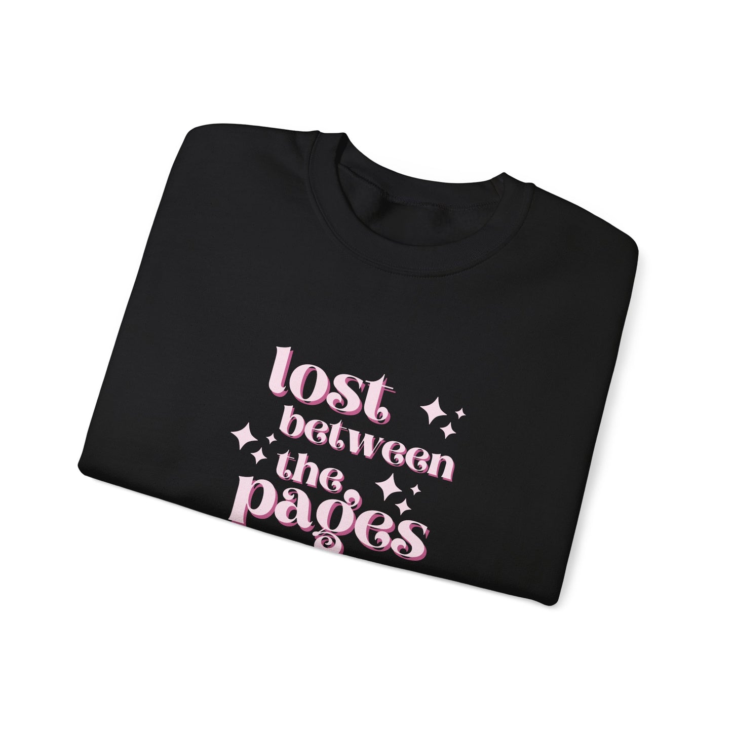 Lost Between the Pages Unisex Heavy Blend™ Crewneck Sweatshirt