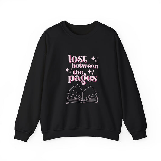 Lost Between the Pages Unisex Heavy Blend™ Crewneck Sweatshirt