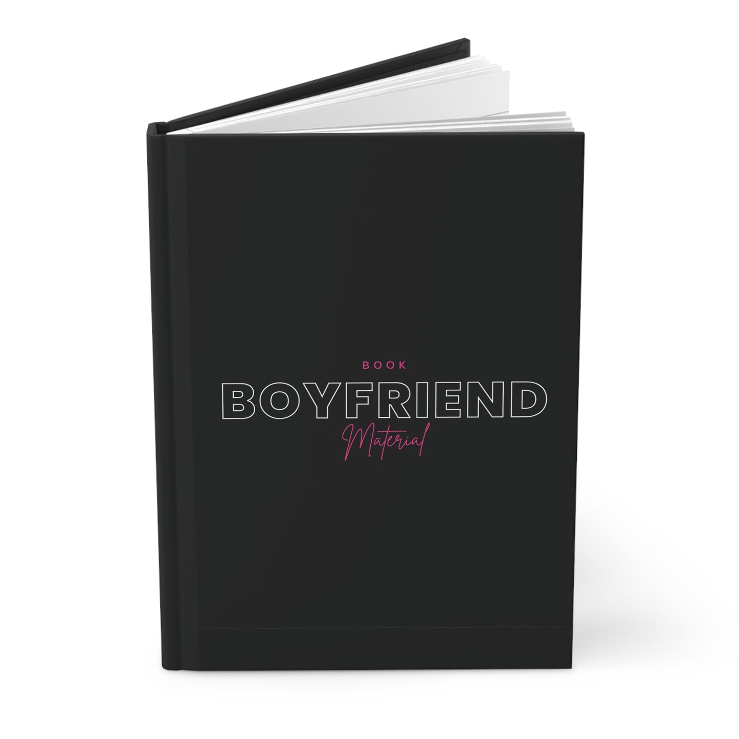 Book Boyfriend Material - Hardcover Journal - Matte