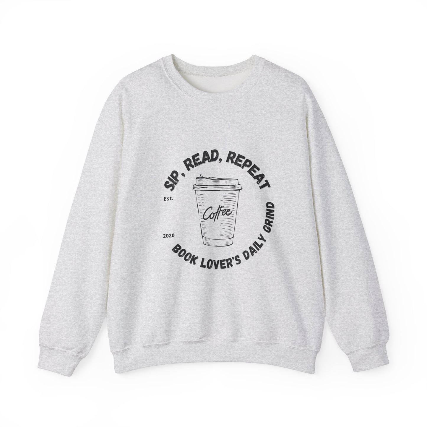 Sip, Read, Repeat - Unisex Heavy Blend™ Crewneck Sweatshirt